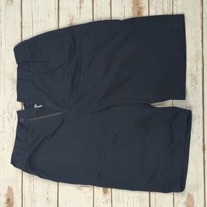 Land's End Uniform Navy Shorts Boy's 18
